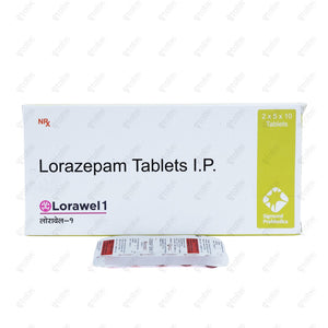LORAWEL 1mg Tablets (10's)