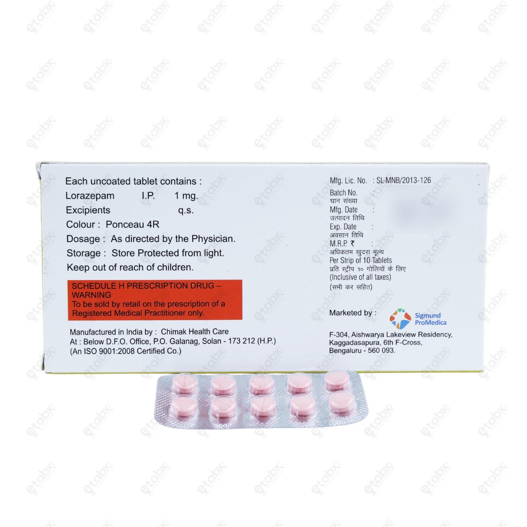 LORAWEL 1mg Tablets (10's)
