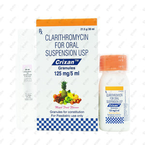 Crixan 125mg Suspension 30ml