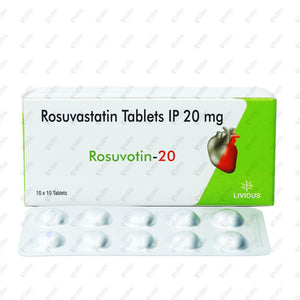 ROSUVOTIN 20MG Tablet 10's