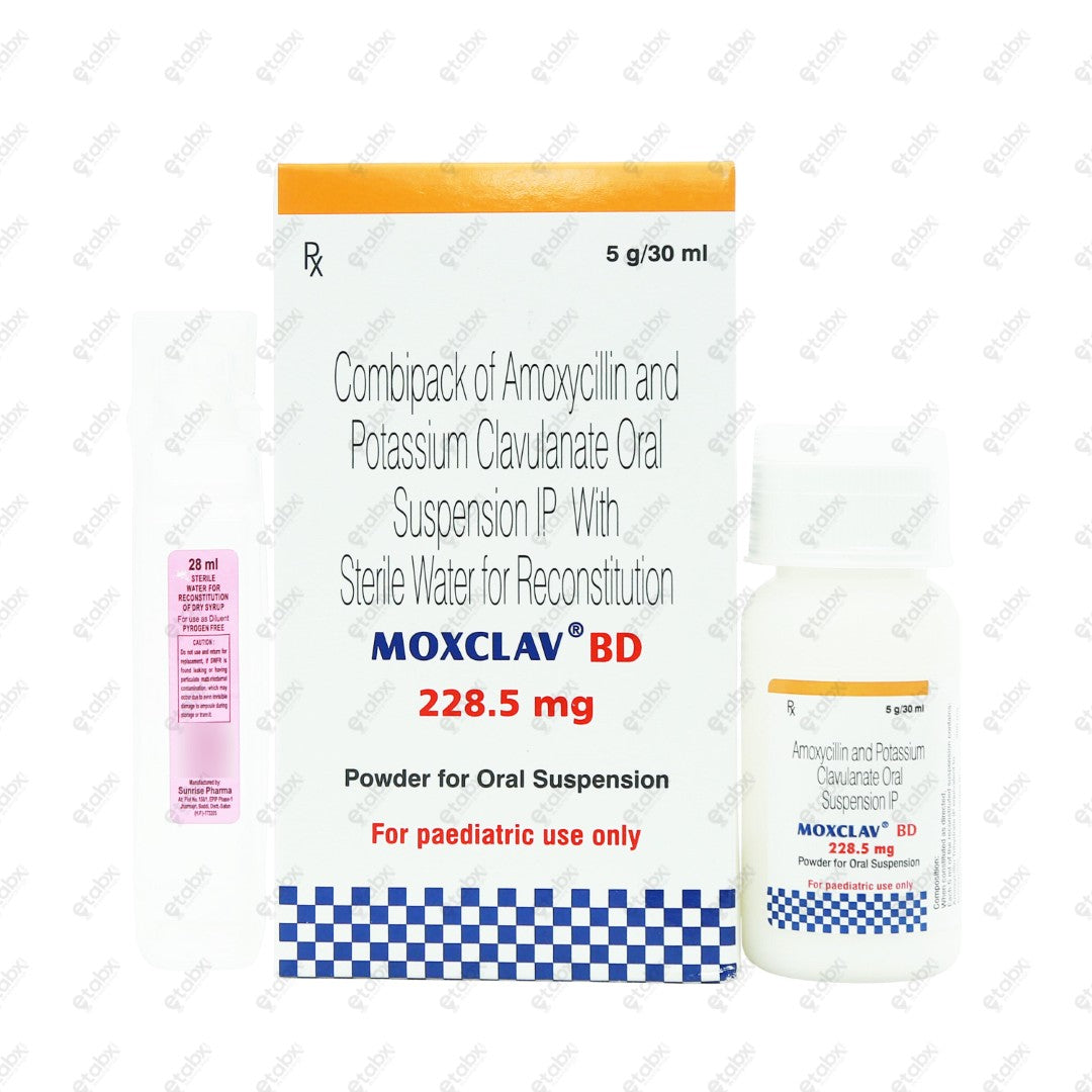 Moxclav BD 228.5mg Suspension 30ml