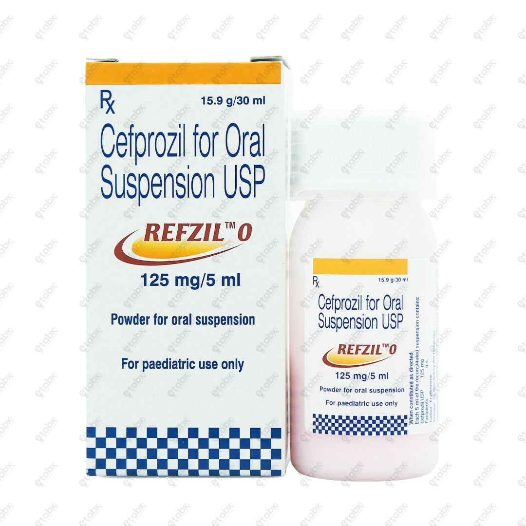 Refzil O 125mg Suspension 30ml
