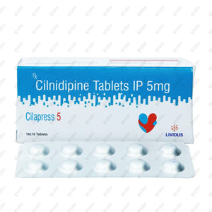 Cilapress 5mg Tablet 10's