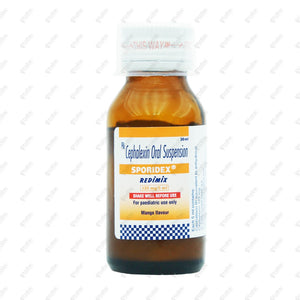 Sporidex Redimix 125mg Syrup 30ml