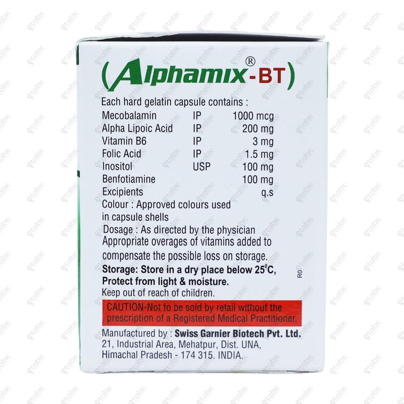 Alphamix BT Capsule 10's