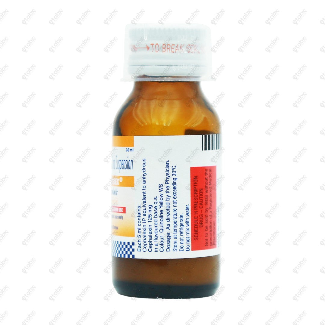 Sporidex Redimix 125mg Syrup 30ml