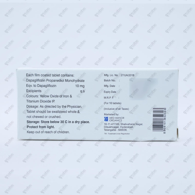 Dapablis 10mg Tablets 10's