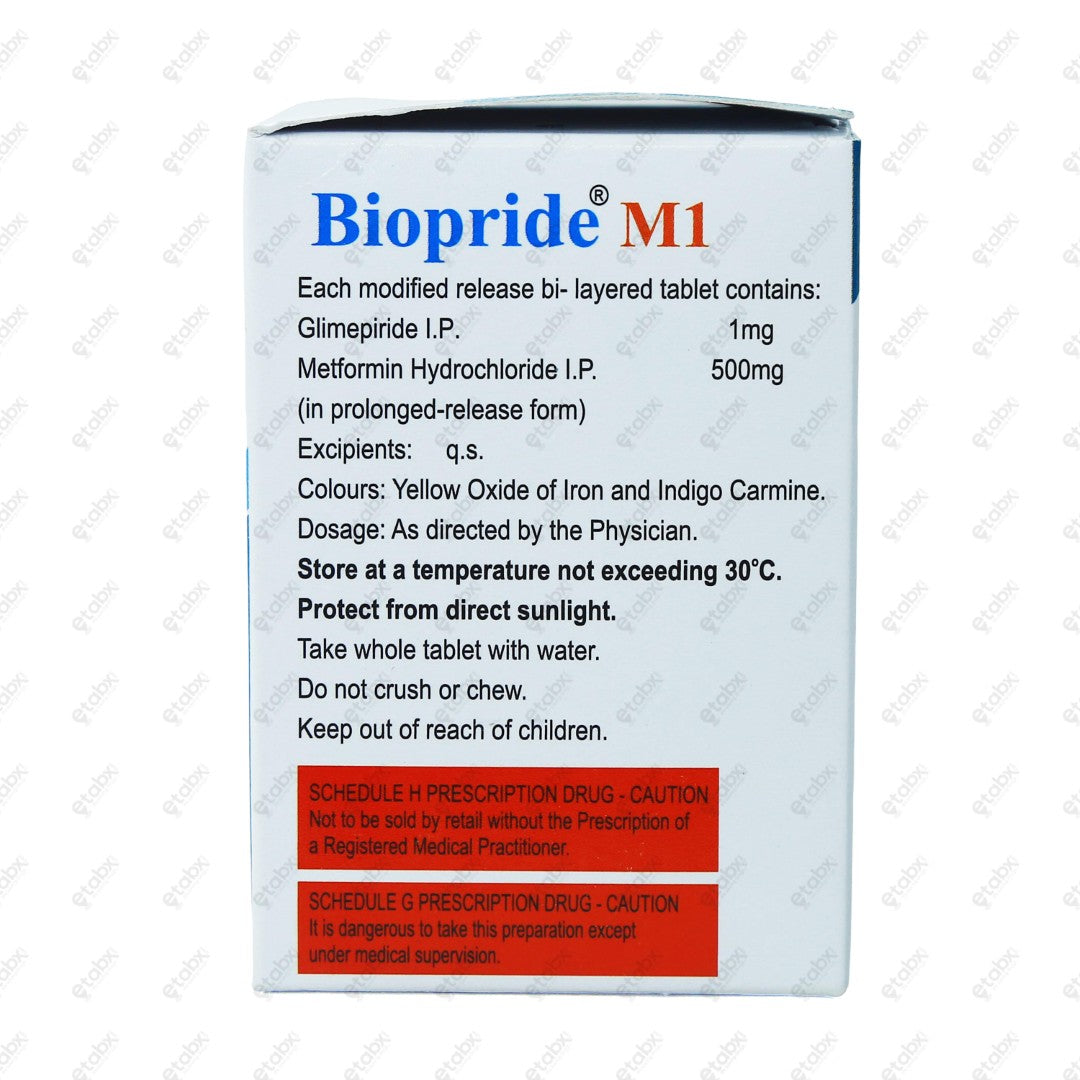 BIOPRIDE M1 Tablet 10's