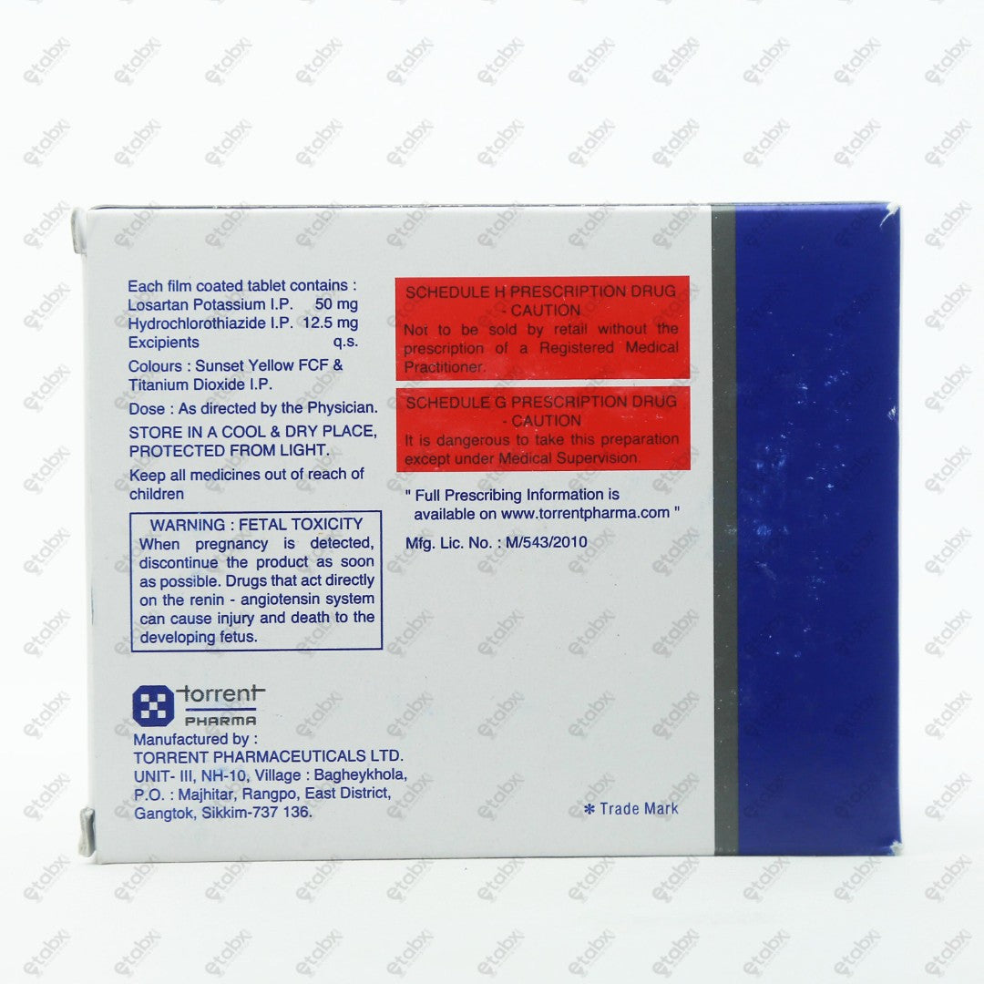 Losar H Tablet 15's