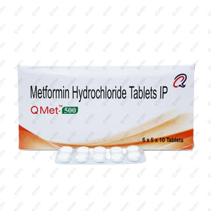 Q Met 500mg Tablet 10's