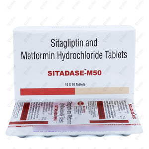 SITADASE M 50MG Tablets 10'S