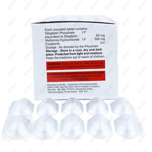 SITADASE M 50MG Tablets 10'S