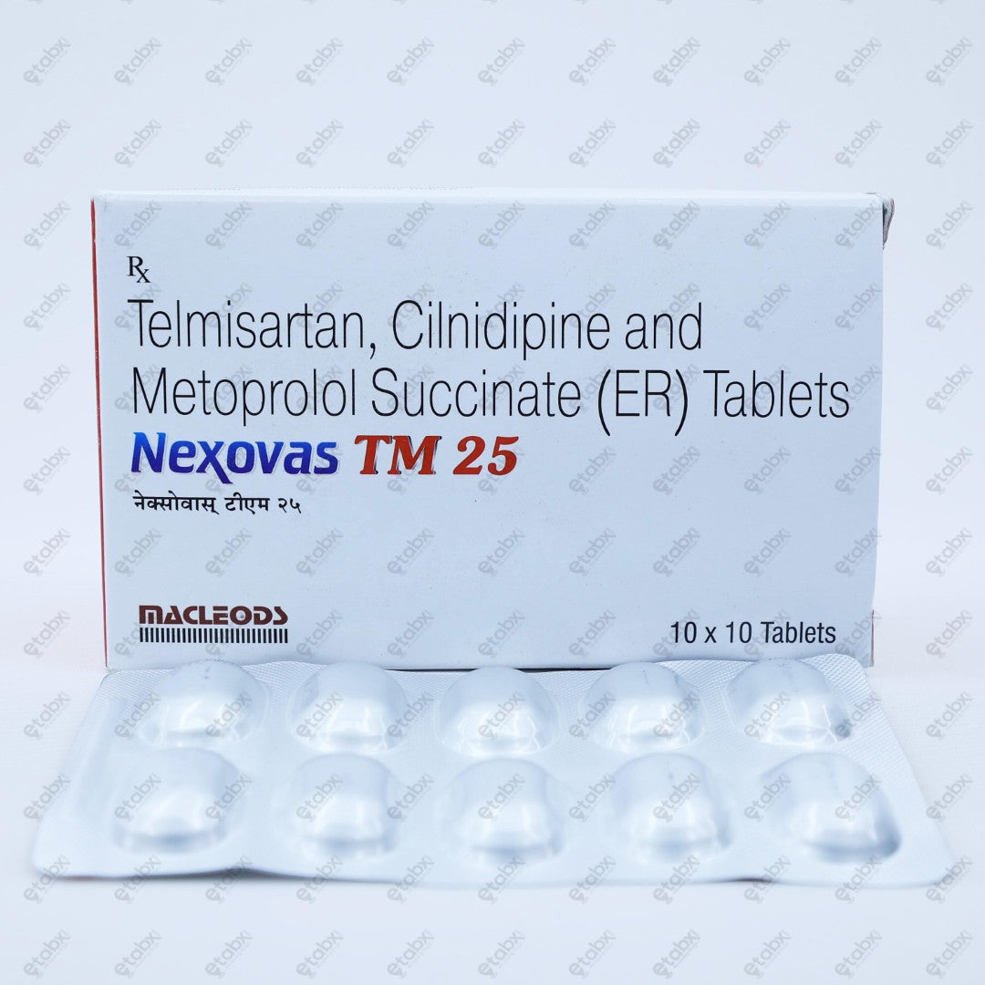 Nexovas TM 25mg Tablets 10s