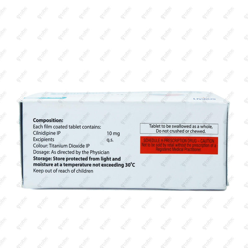 CILAPRESS 10mg Tablet 10's