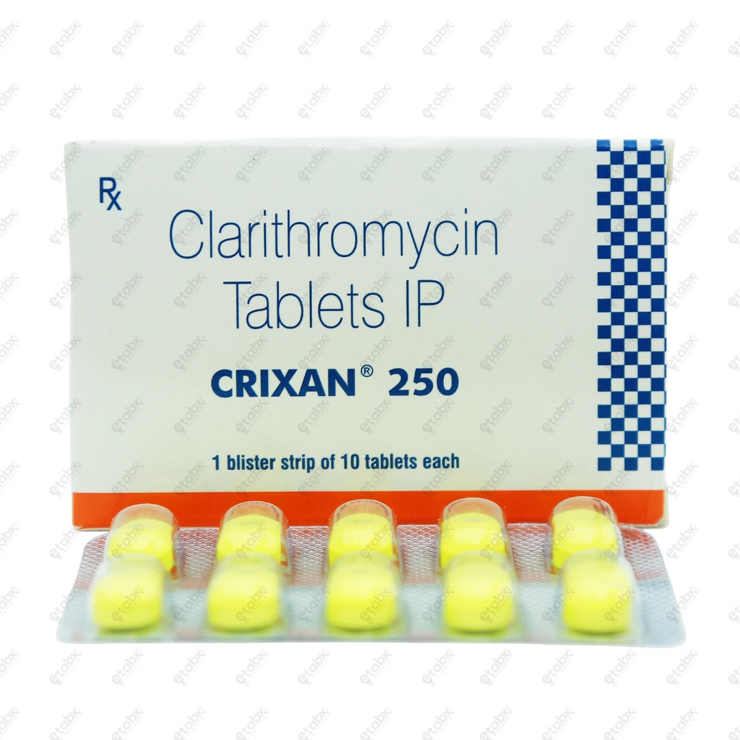 Crixan 250mg Tablet 10's