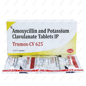 Trumox CV 625 Tablets 6's