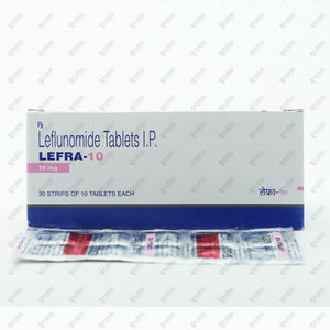 Lefra 10mg Tablet 10's