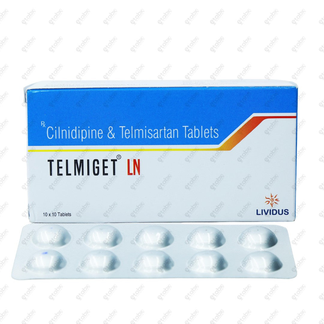 TELMIGET LN Tablet 10's