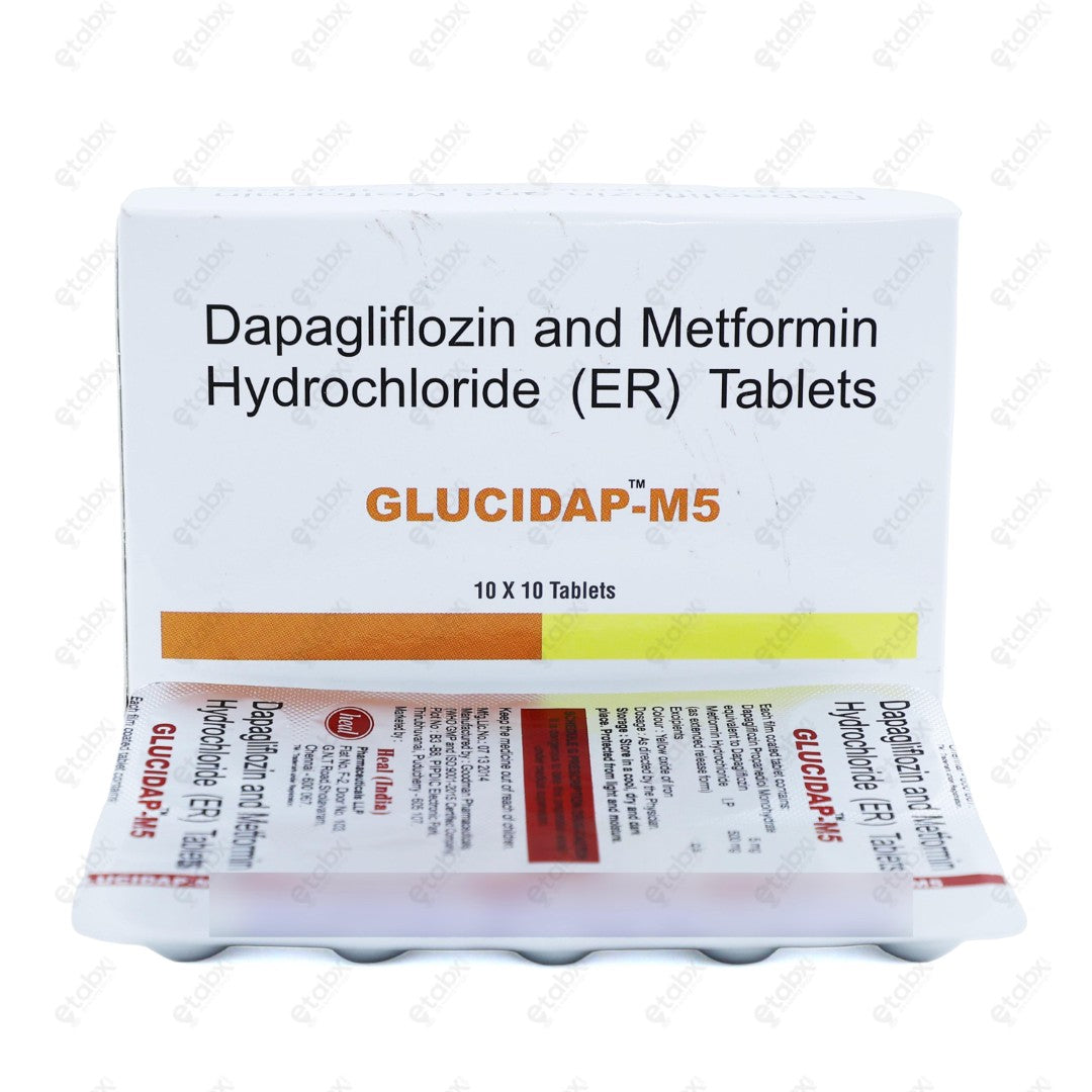 Glucidap M5 Tablet 10's