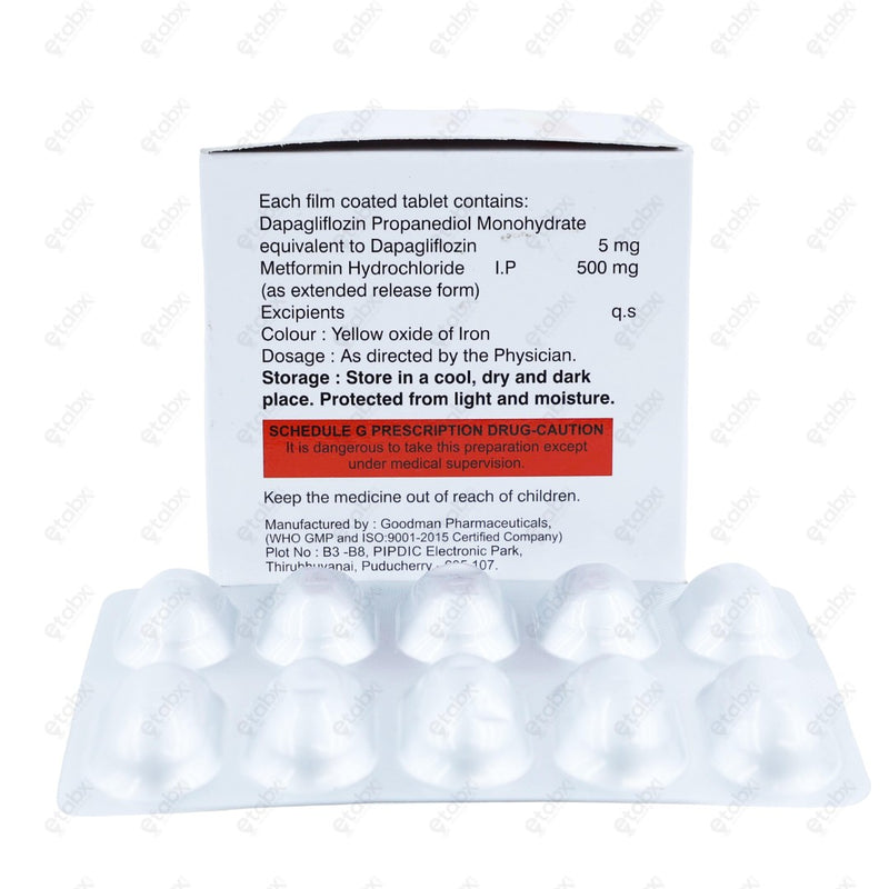 Glucidap M5 Tablet 10's