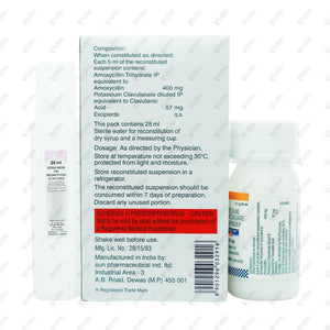 Moxclav DS 457mg Suspension 30ml
