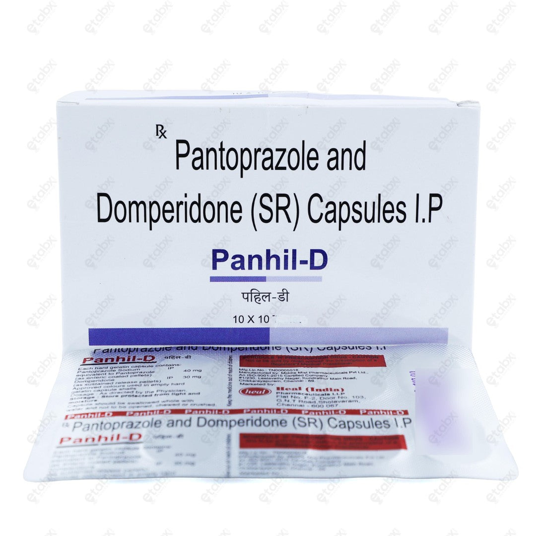 Panhil D Capsule 10's