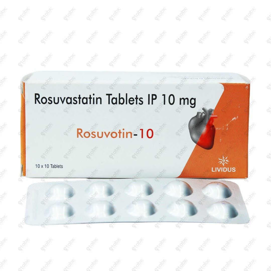 ROSUVOTIN 10mg Tablet 10's