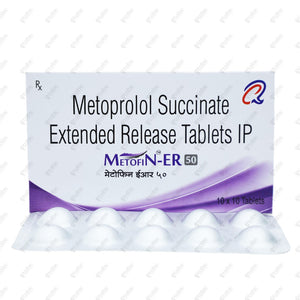 Metofin ER 50mg Tablet 10's
