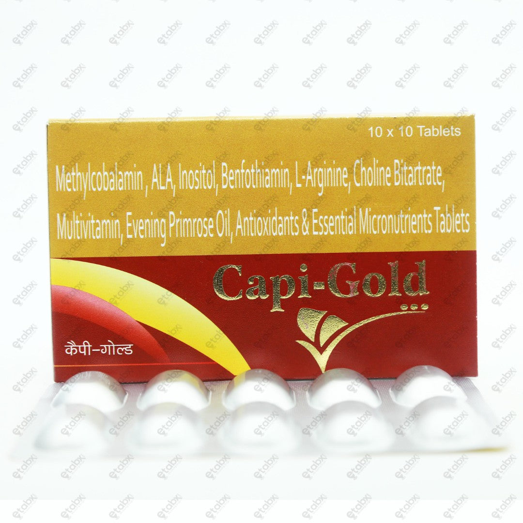 Capi Gold Tablet 10's