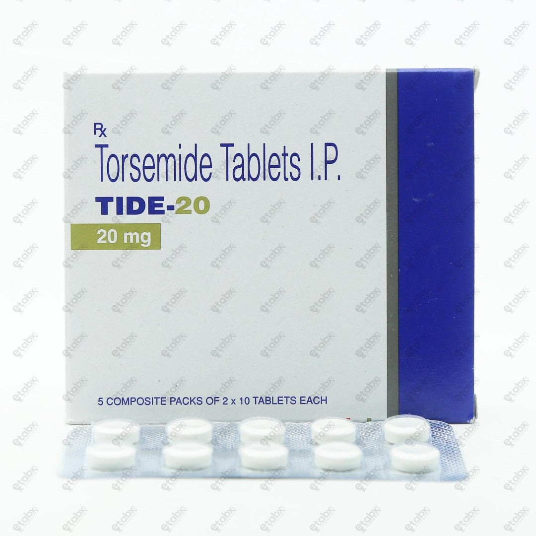 TIDE 20mg Tablet 10's