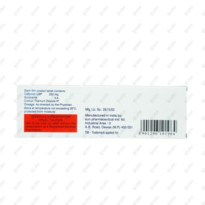 REFZIL O 250mg Tablet 10's