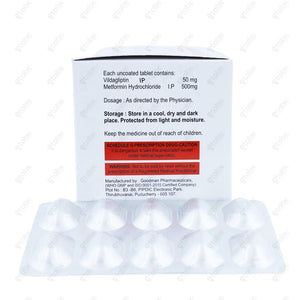 VILDADIP M Tablets 10'S