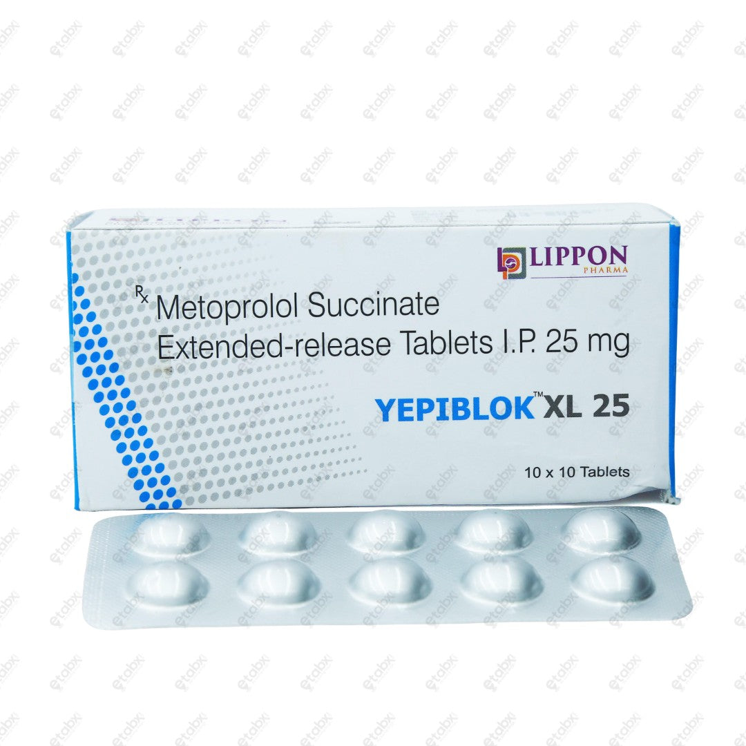 Yepiblok XL 25mg Tablet 10s