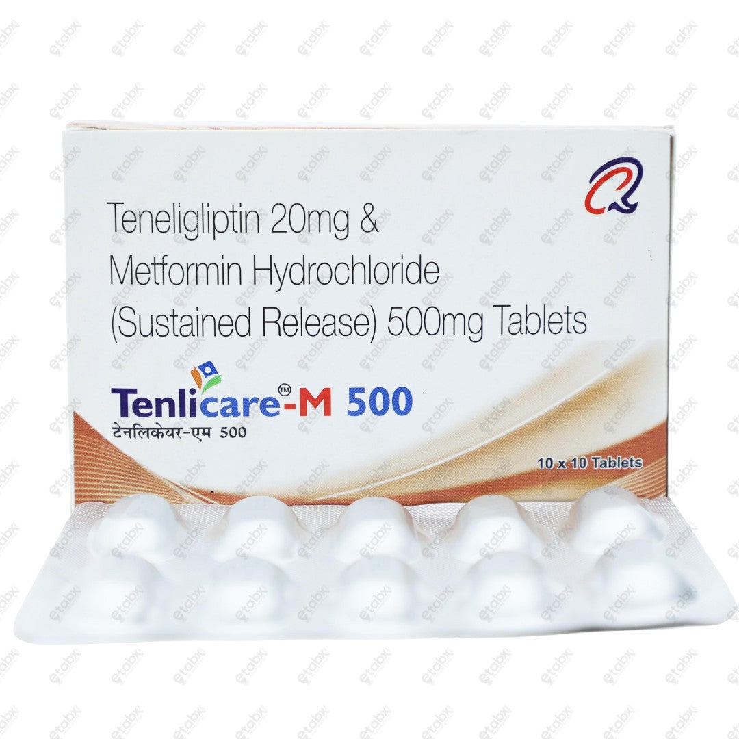 Tenlicare M 500mg Tablet 10's
