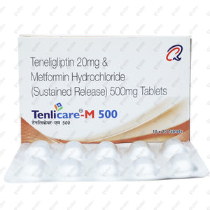 Tenlicare M 500mg Tablet 10's