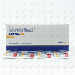 Lefra 20mg Tablet 10's