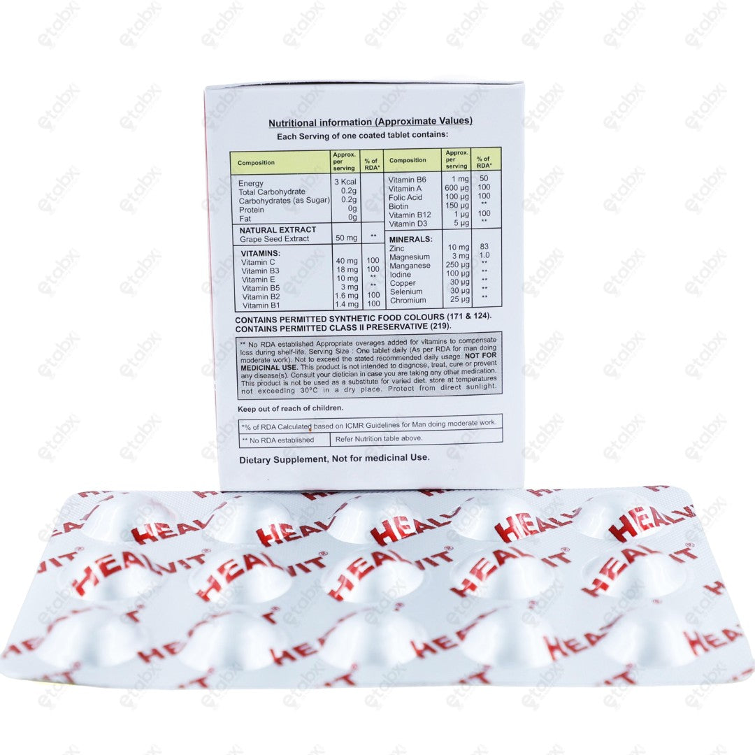 Healvit Tablet 15's