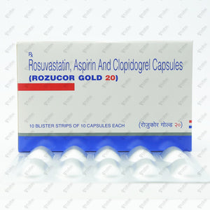 Rozucor Gold 20 mg 10 Capsules