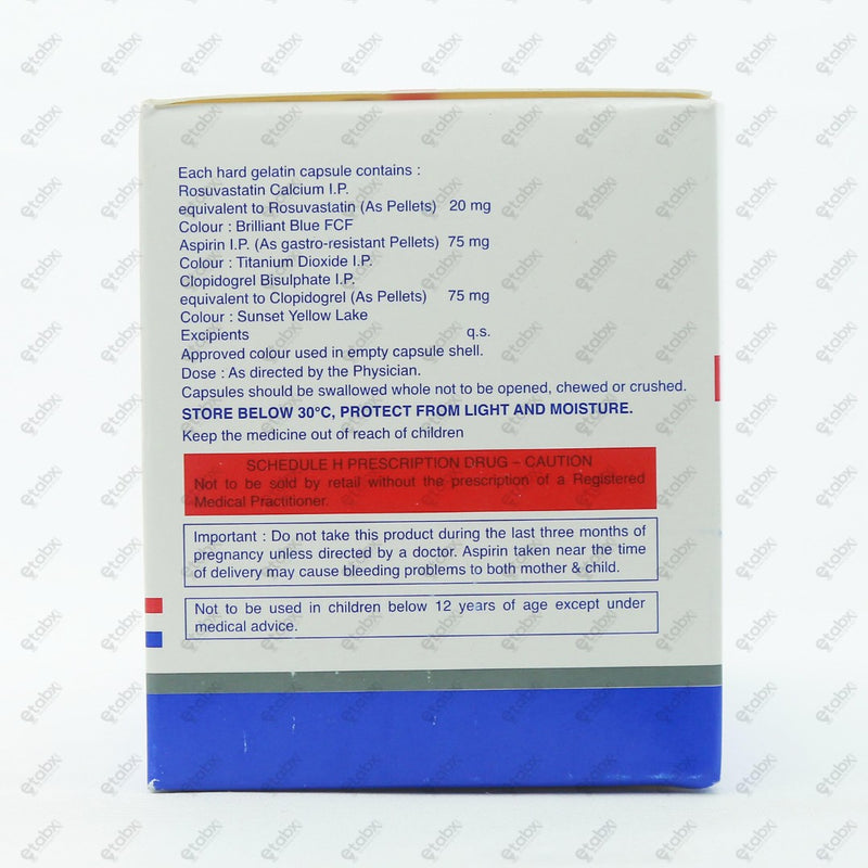 Rozucor Gold 20 mg 10 Capsules