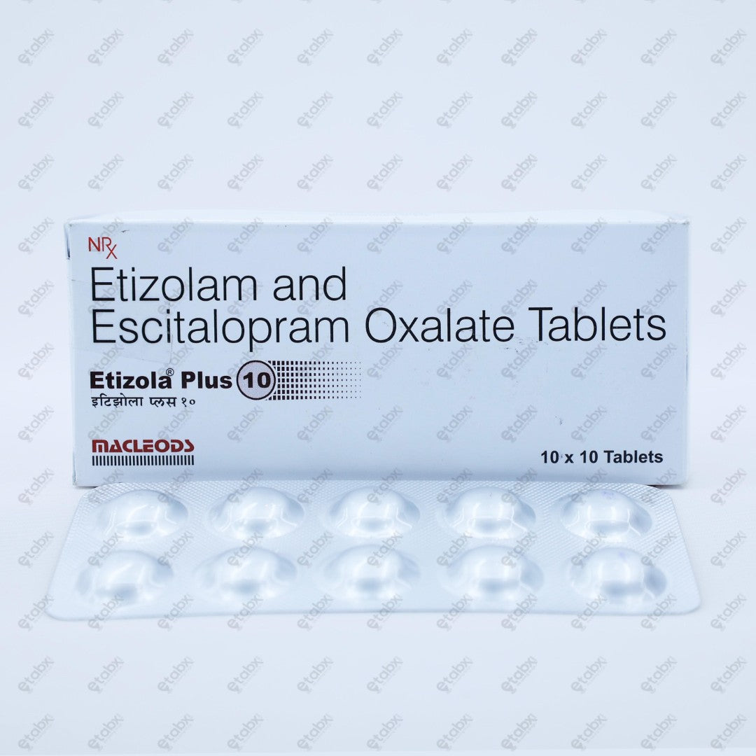 Etizola Plus 10mg Tablets