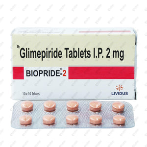 BioPride 2mg Tablet 10's