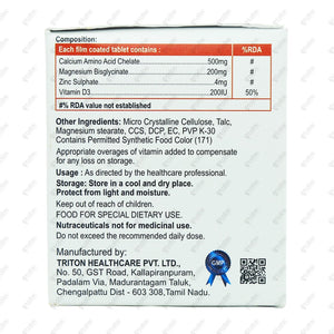 Calgrel D3 Tablet 10's