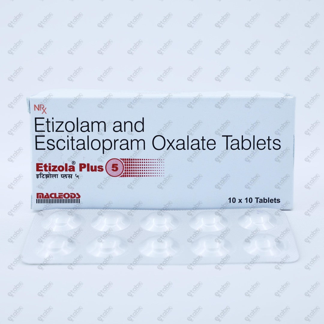 Etizola Plus 5mg Tablets