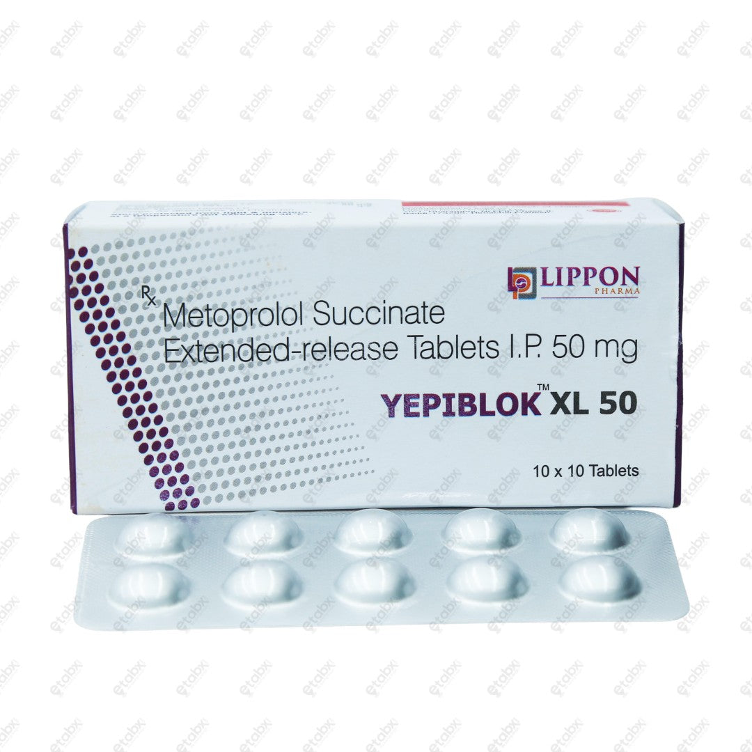 YEPIBLOK XL 50MG Tablets 10s