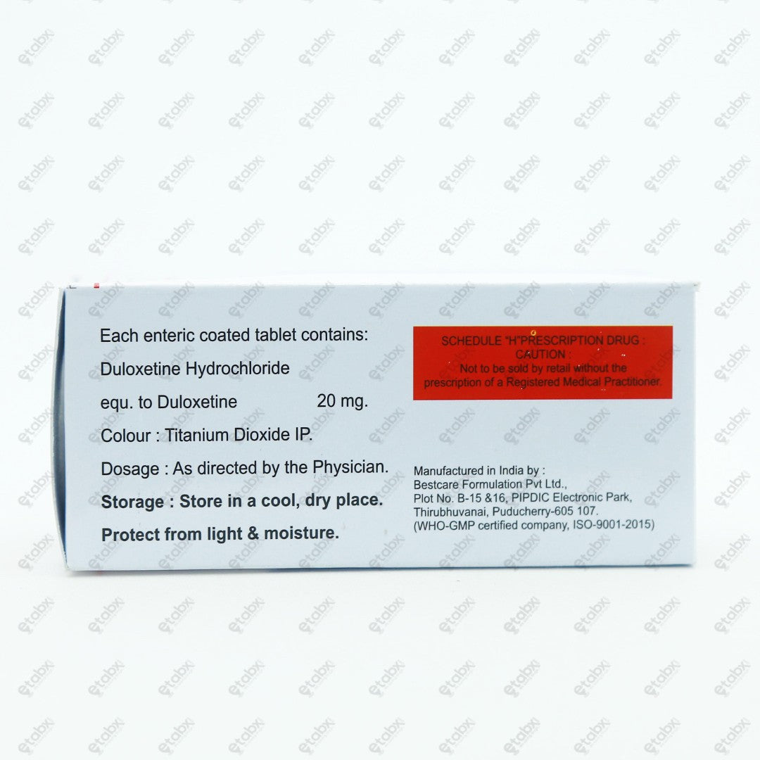 Dzire 20mg Tablets 10's
