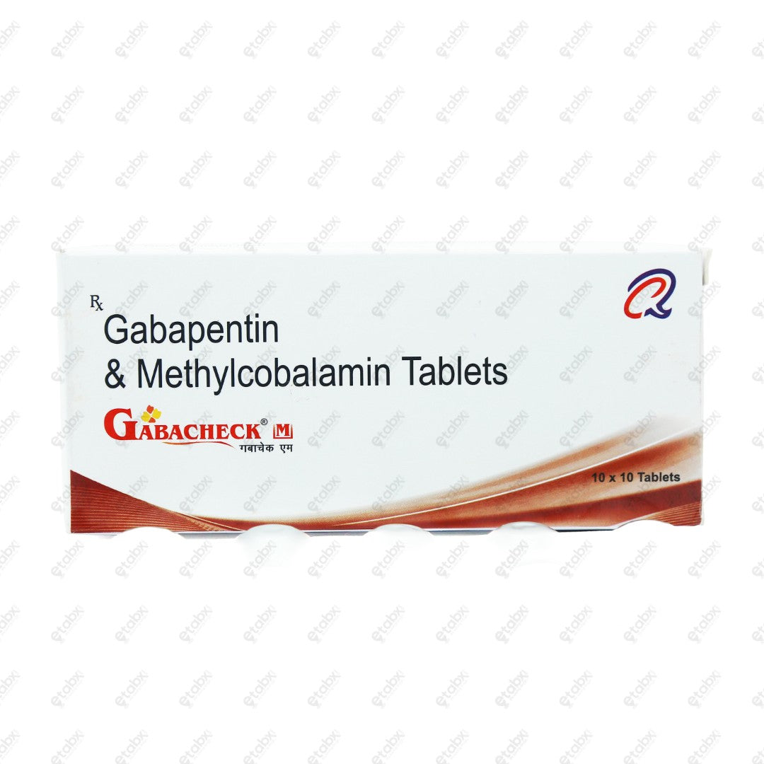Gabacheck M Tablet 10's