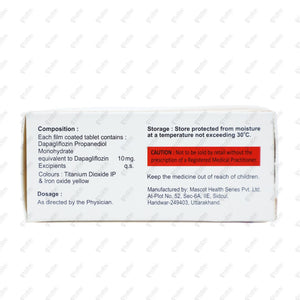 Dapacheck 10mg Tablets 10's