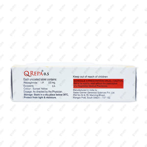 Q Repa 0.5mg Tablet 10's