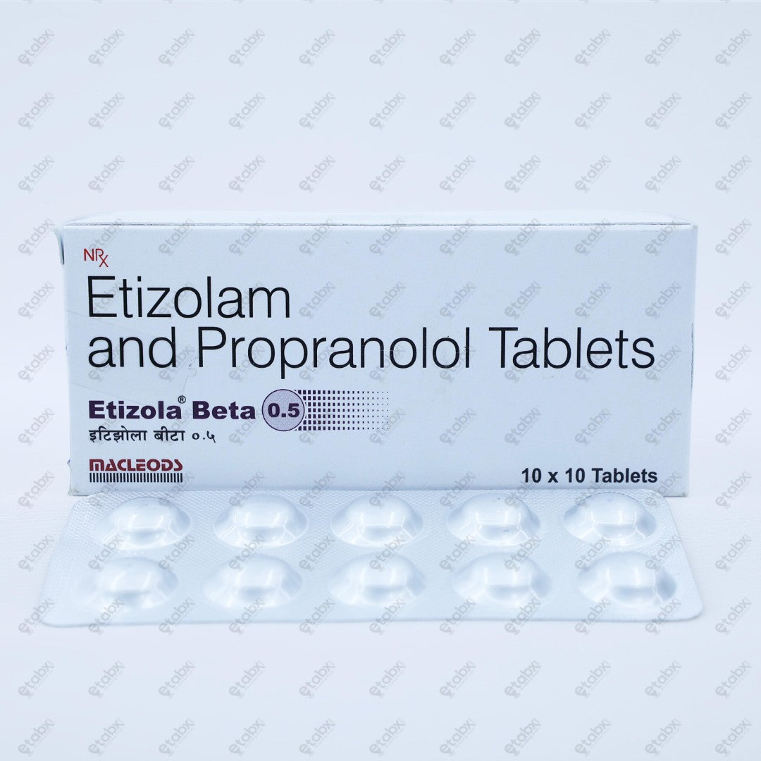 Etizola Beta 0.5mg 10's