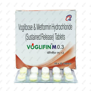 Voglifin M 0.3 Tablet 10's